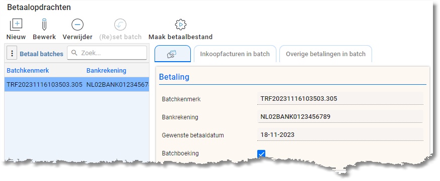 Betaalopdrachten