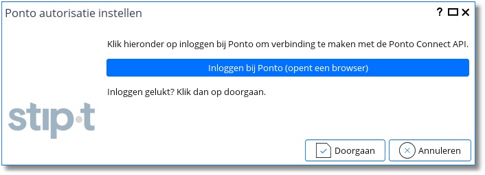 PontoAutorisatie